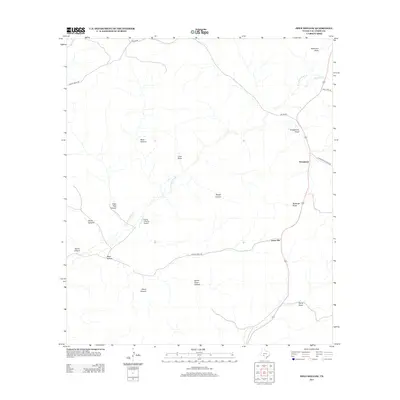 2013 Map of Open Hollow, 2013 Print