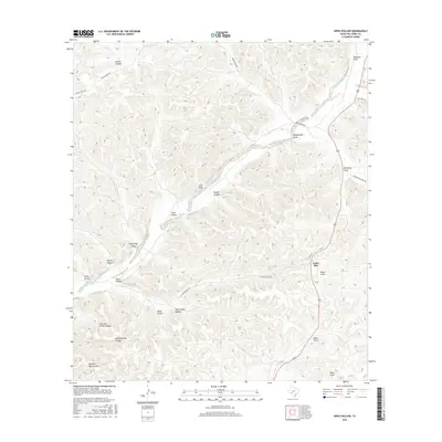 2016 Map of Open Hollow, 2016 Print