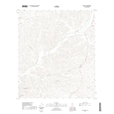 2019 Map of Open Hollow, 2019 Print
