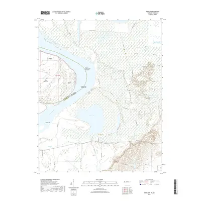 2019 Map of Open Lake, 2019 Print