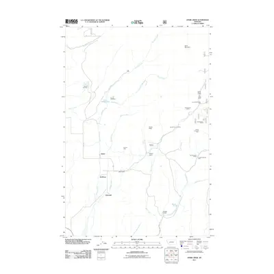 2011 Map of Ophir Creek, 2011 Print