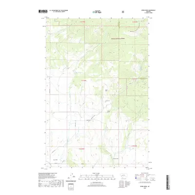 2020 Map of Ophir Creek, 2020 Print