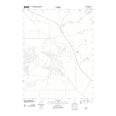 2011 Map of Ophir, 2011 Print