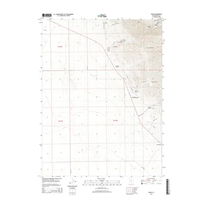 2014 Map of Ophir, 2014 Print
