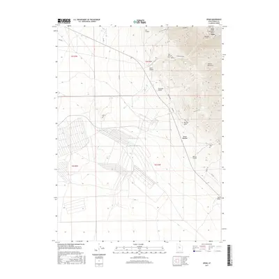 2017 Map of Ophir, 2017 Print