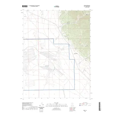 2023 Map of Ophir, 2023 Print