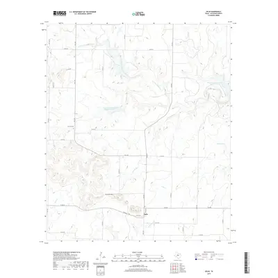 2019 Map of Oplin, 2019 Print