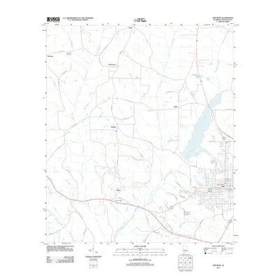 2011 Map of Opp West, 2011 Print