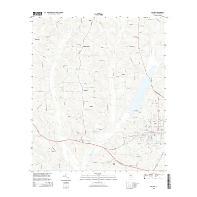 2014 Map of Opp West, 2014 Print