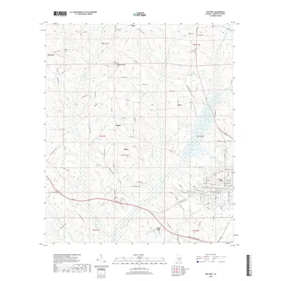 2018 Map of Opp West, 2018 Print