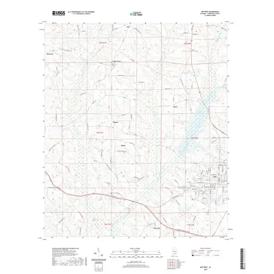 2020 Map of Opp West, 2020 Print