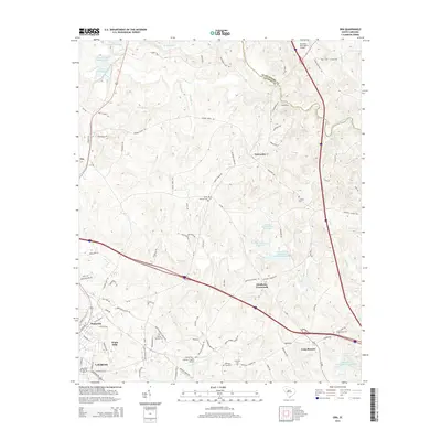 2014 Map of Ora, 2014 Print