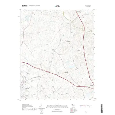 2020 Map of Ora, 2020 Print