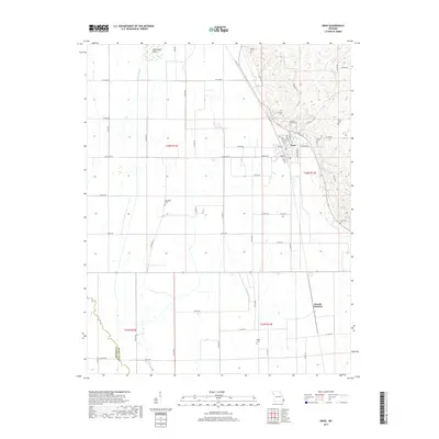 2017 Map of Oran, 2017 Print