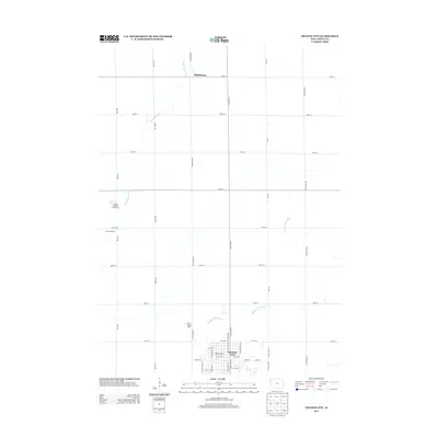 2013 Map of Orange City, 2013 Print