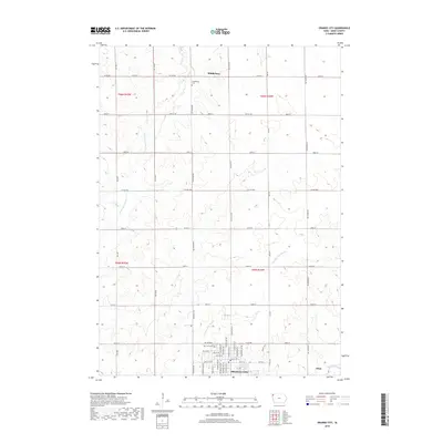 2018 Map of Orange City, 2018 Print