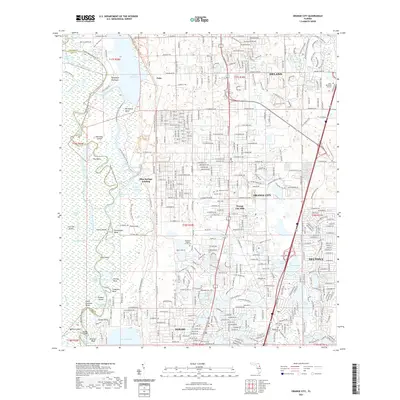 2021 Map of Orange City, 2021 Print