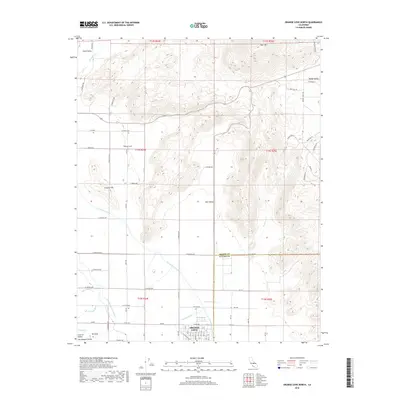 2018 Map of Orange Cove North, 2018 Print