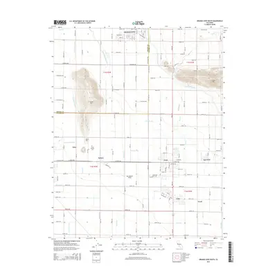 2015 Map of Orange Cove South, 2015 Print