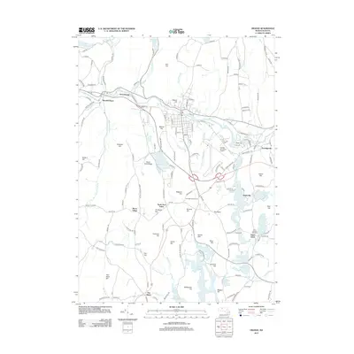 2012 Map of Orange, 2012 Print