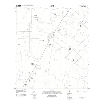 2010 Map of Orange Grove, 2010 Print