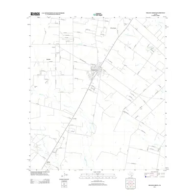 2013 Map of Orange Grove, 2013 Print