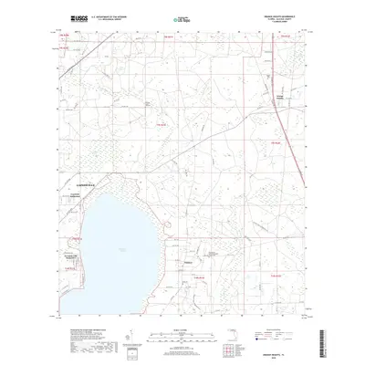 2018 Map of Orange Heights, 2018 Print