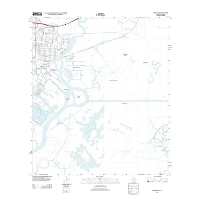 2013 Map of Orange, 2013 Print