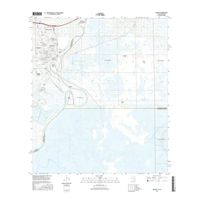 2016 Map of Orange, 2016 Print
