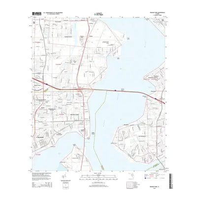 2015 Map of Orange Park, 2015 Print