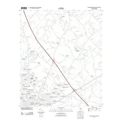 2011 Map of Orangeburg North, 2011 Print