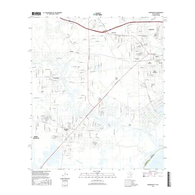 2016 Map of Orangefield, 2016 Print