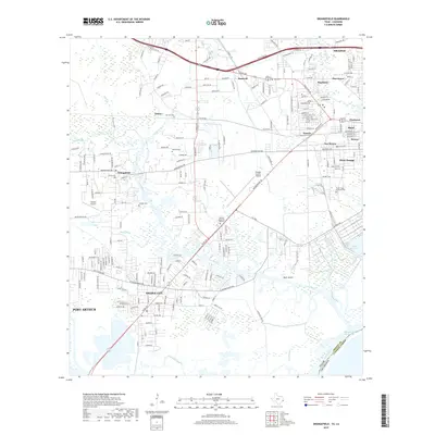 2019 Map of Orangefield, 2019 Print