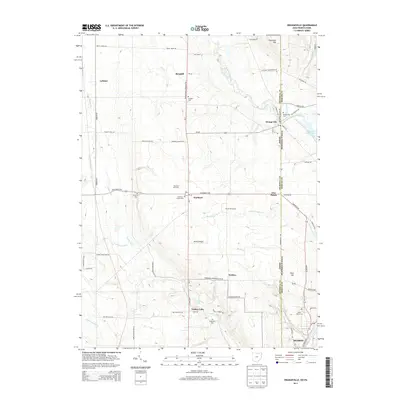 2013 Map of Orangeville, 2013 Print