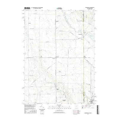 2016 Map of Orangeville, 2016 Print