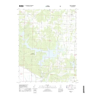 2018 Map of Oraville, 2018 Print