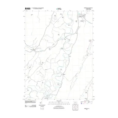2010 Map of Orbisonia, 2010 Print