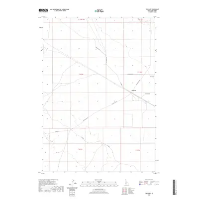 2020 Map of Orchard, 2020 Print