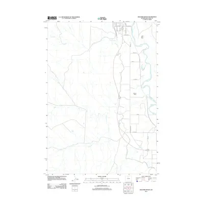 2012 Map of Orchard Bench, 2012 Print