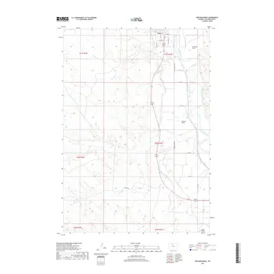 2017 Map of Orchard Bench, 2017 Print
