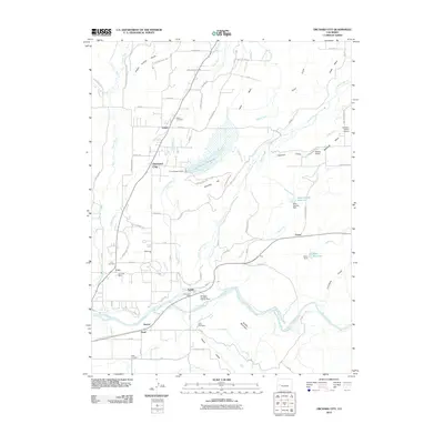 2010 Map of Orchard City, 2010 Print