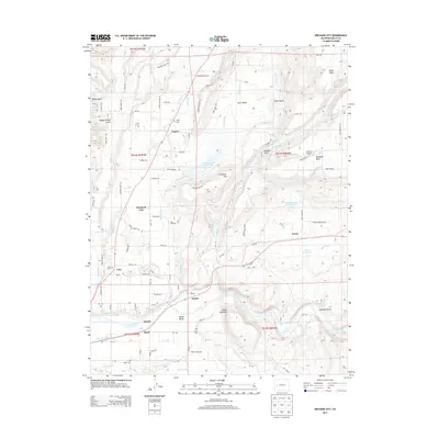 2013 Map of Orchard City, 2013 Print