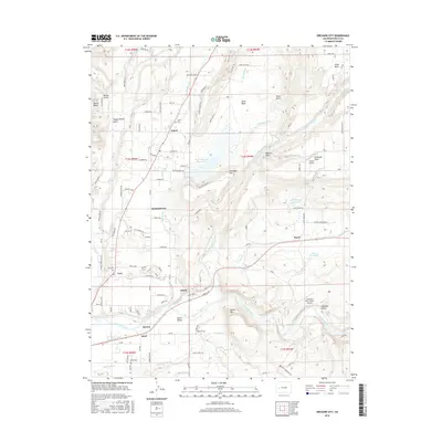 2016 Map of Orchard City, 2016 Print