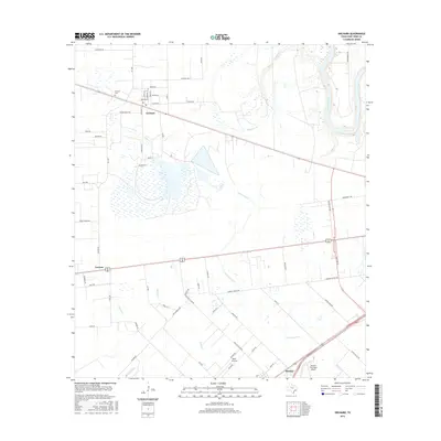 2016 Map of Orchard, 2016 Print