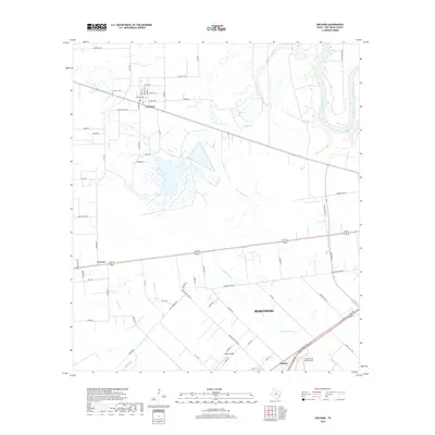 2019 Map of Orchard, 2019 Print