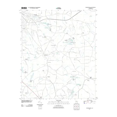 2011 Map of Orchard Hill, 2011 Print