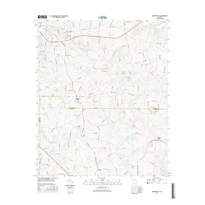 2017 Map of Orchard Hill, 2017 Print