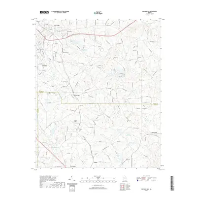 2020 Map of Orchard Hill, 2020 Print