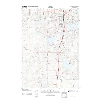 2013 Map of Orchard Lake, 2013 Print