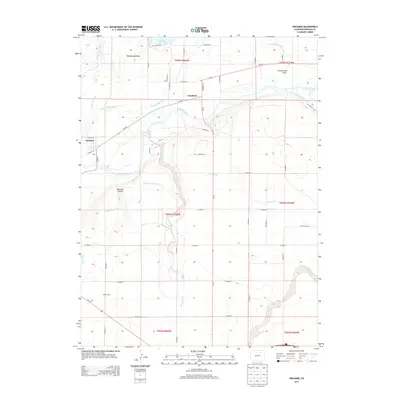 2013 Map of Orchard, 2013 Print